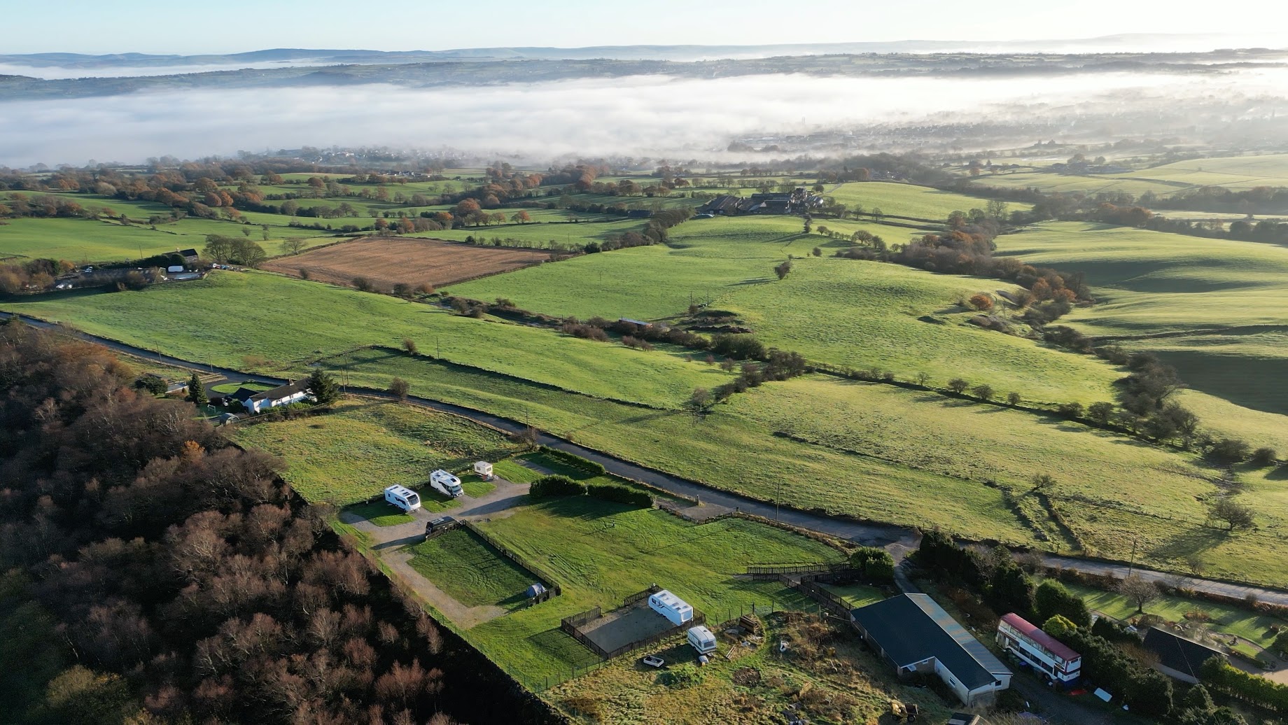 Aerial drone photography